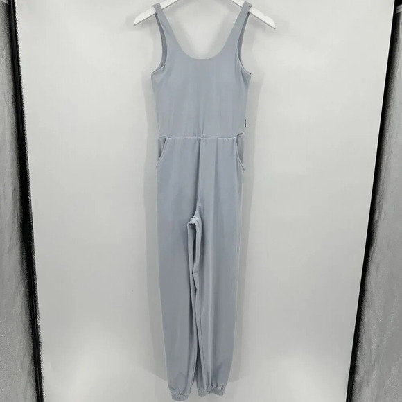 ZYIA‎ Active Hermosa Jumpsuit in Pacific Light Blue Sleeveless Women’s Size XS - Picture 3 of 10